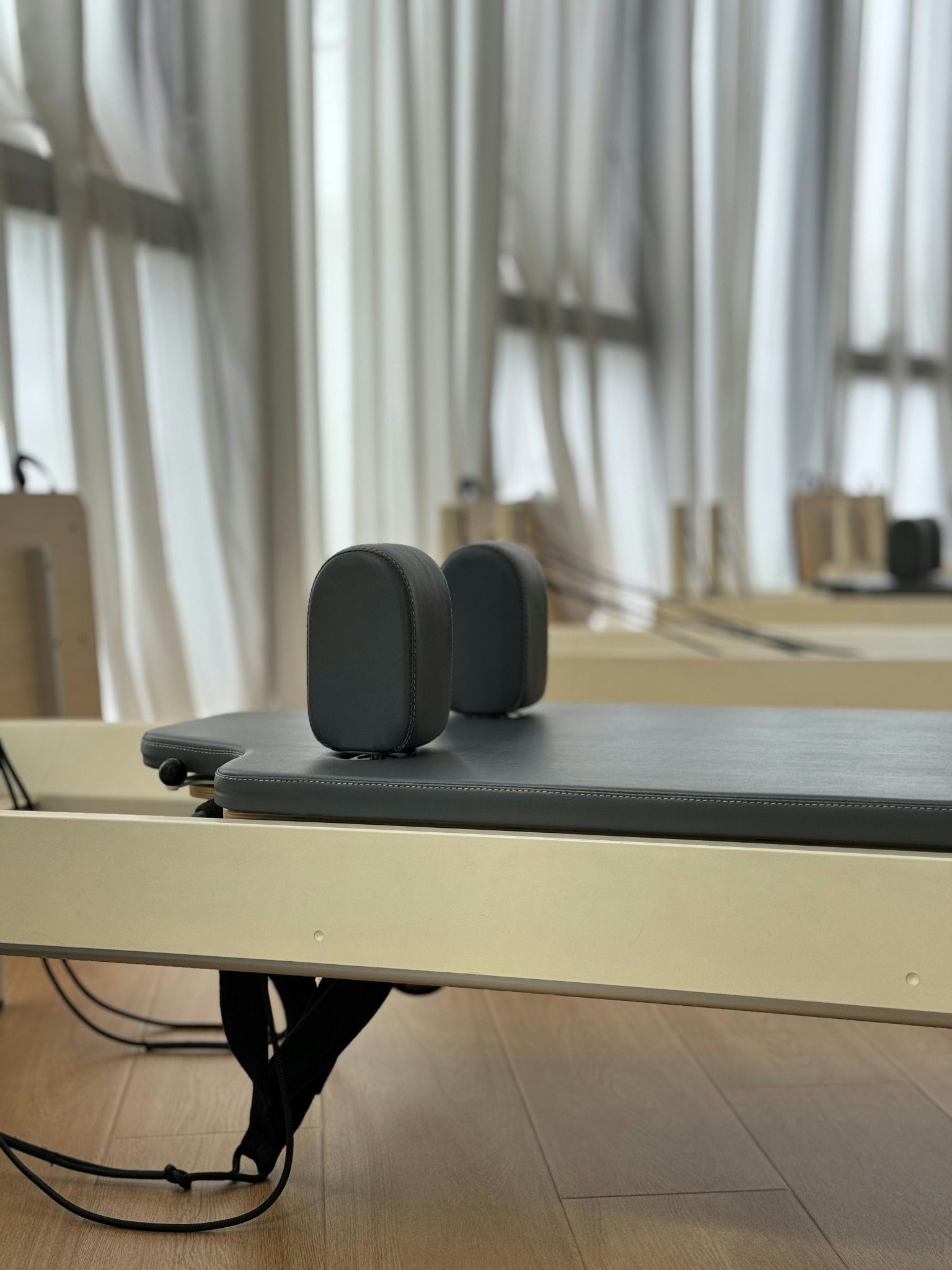 Transformotion Pilates reformer detail